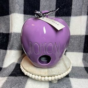 Rae Dunn poison apple birdhouse